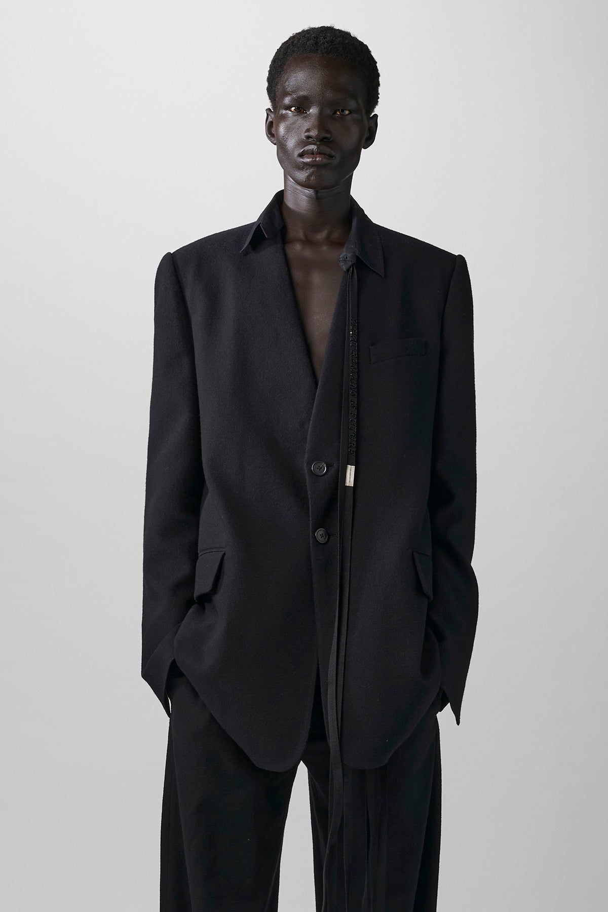 Alain Standard Tailored Jacket Brushed Wool
